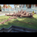 Modell von Angkor Wat